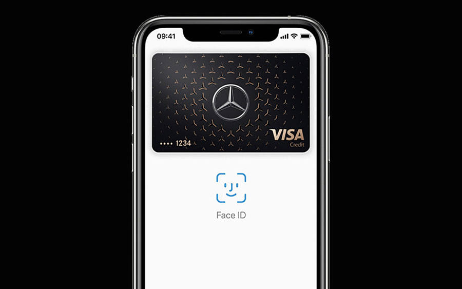 Mercedes Credit Card jetzt mit Apple Pay