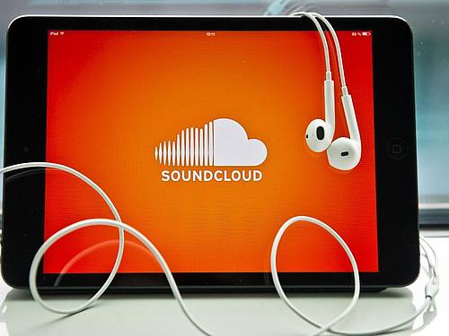 Die App Soundcloud auf einem iPad. Foto: picture alliance / dpa