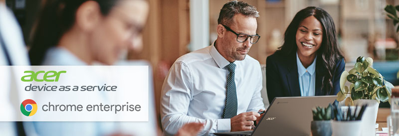 acer device as aservice chrome enterprise