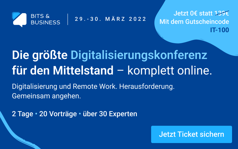 Digitalisierungskonferenz Bits & Business
