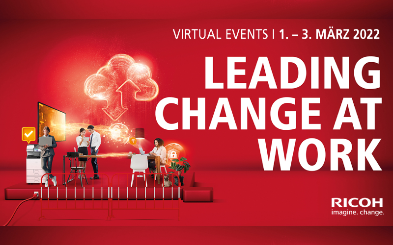 Ricoh präsentiert „Leading Change at Work"-Event