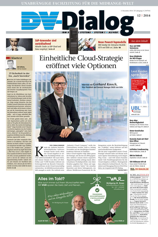 DV-Dialog Ausgabe 12/2014