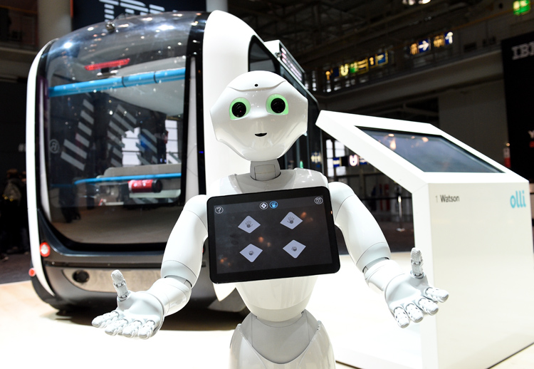 CEBIT 2018 Humanoid Robots