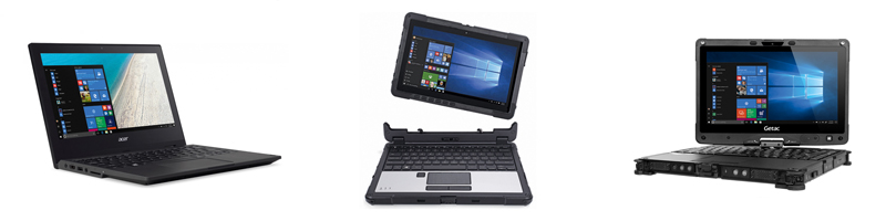 Rugged Notebooks im Vergleich