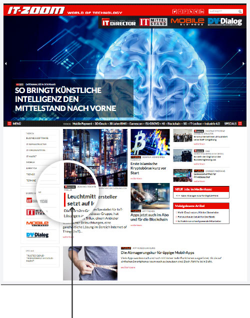 Sponsored Post im redaktionellen Umfeld