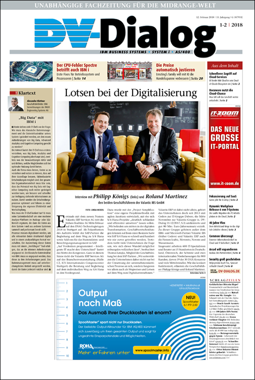 DV-Dialog Ausgabe 1-2/2018